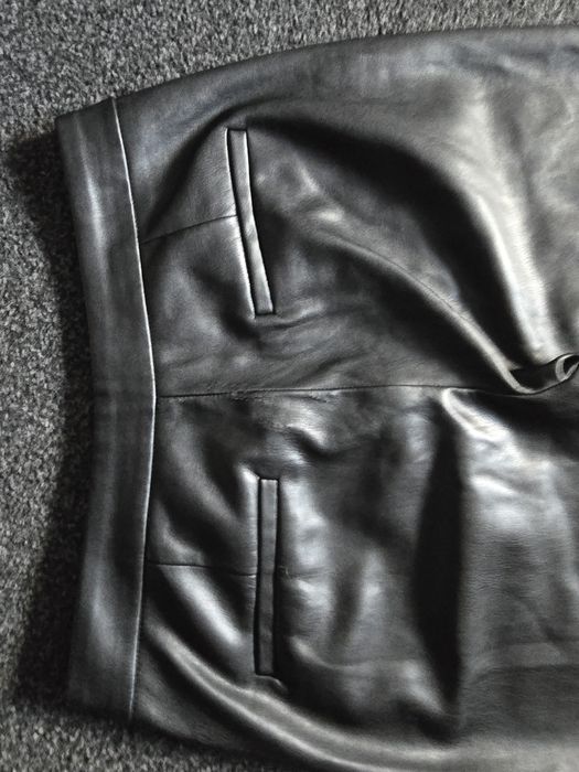 Primark Damskie spodnie ze sztucznej skóry, skóropodobne. Rozmiar 38