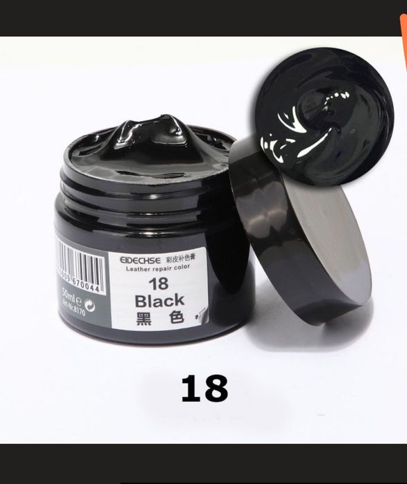 Жидкая кожа, черный цвет