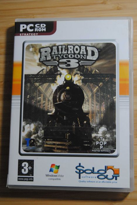 Railroad Tycoon 3 PC CD-ROM