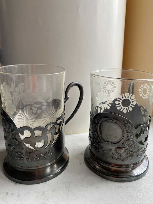 Подстаканники Космос алюм, Богдан Хмельницкий Зеркало  мельхиор