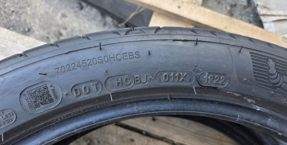 Opony letnie Michelin E-Primacy 245/40R20 99Y DOT1222 Jak nowe