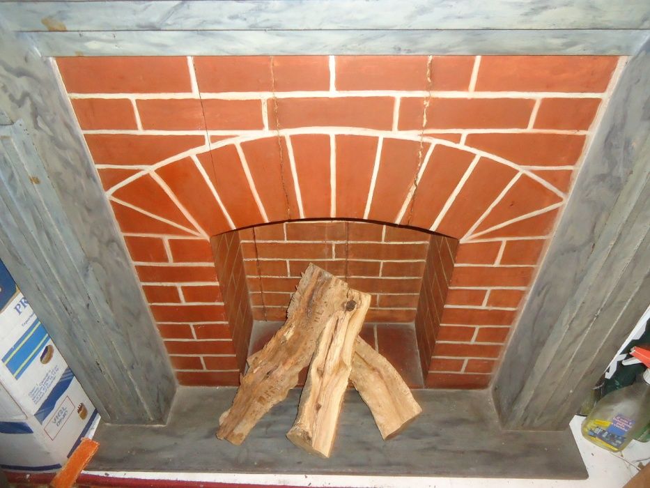 Lareira Antiga  em Madeira