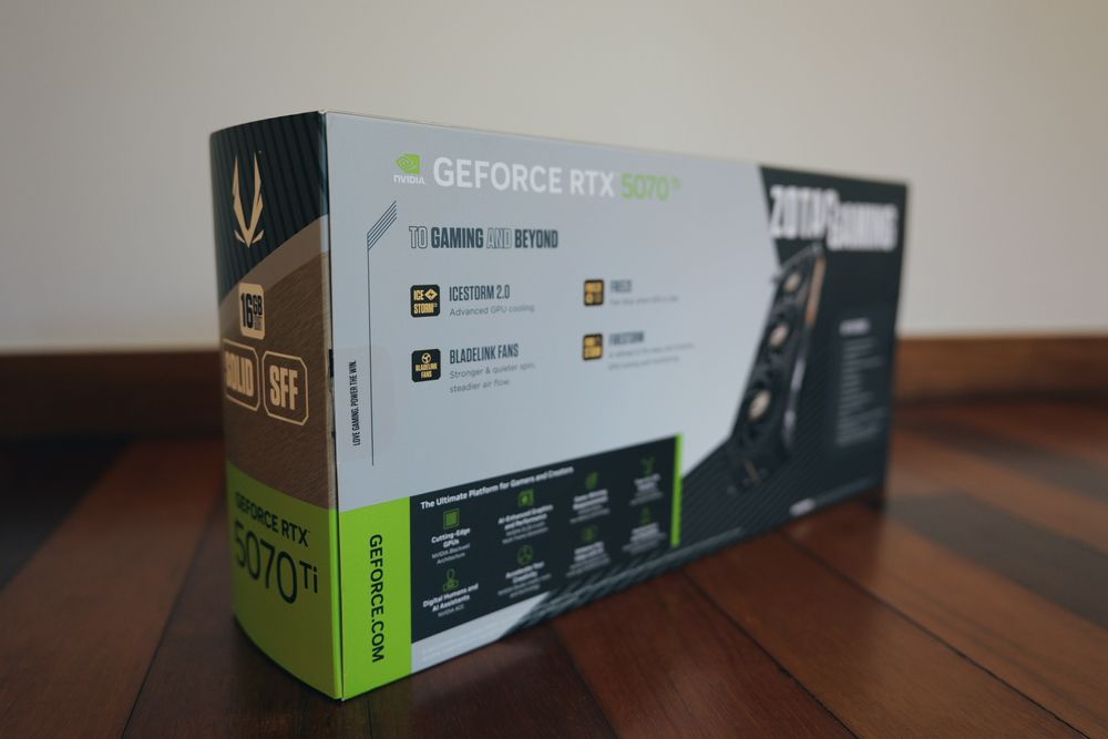 Nvidia RTX Zotac 5070ti *nova*