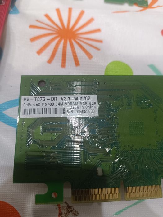 Retro płyta główna z procesorem AMD