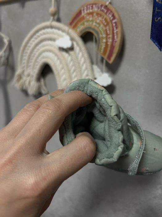 Теплі пінетки для дівчинки лсвнь/весна next