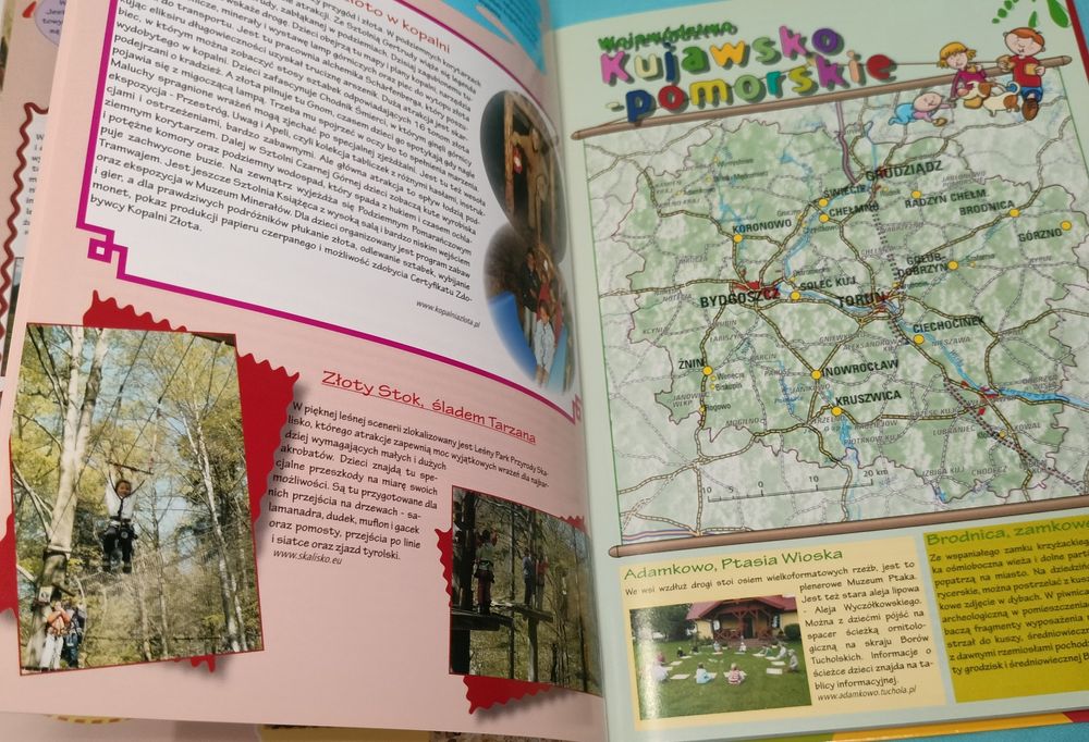 'Przewodnik po Polsce. Wakacje z dziećmi ' Na prezent