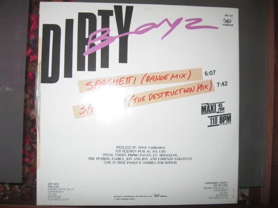 Enya Middle of The Road Dirty Boys Lp vinil