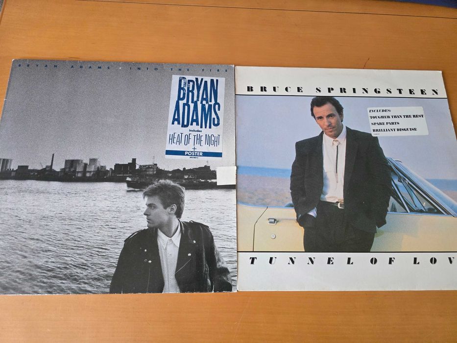 Płyty winylowe: BRYAN ADAMS , BRUCE SPRINGSTEEN - stare ładne wydania