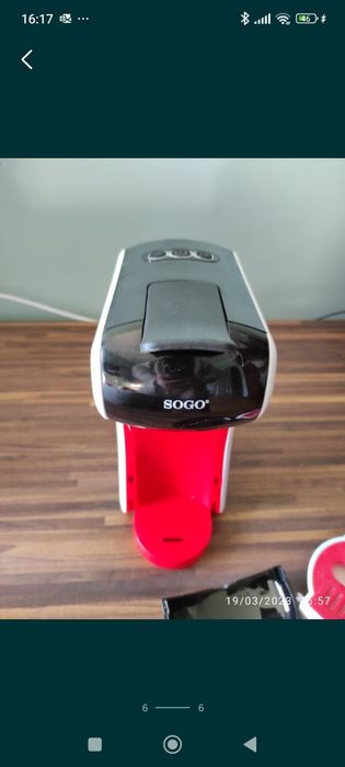 Máquina café SOGO multi cápsulas+ café moído