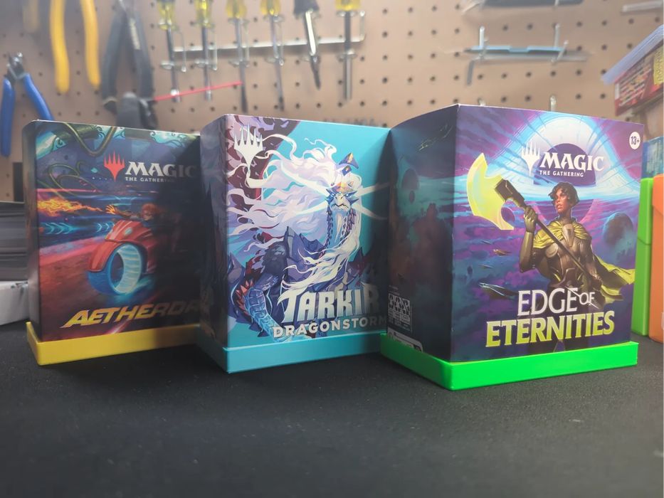 Suporte para Caixas de Prerelease MTG