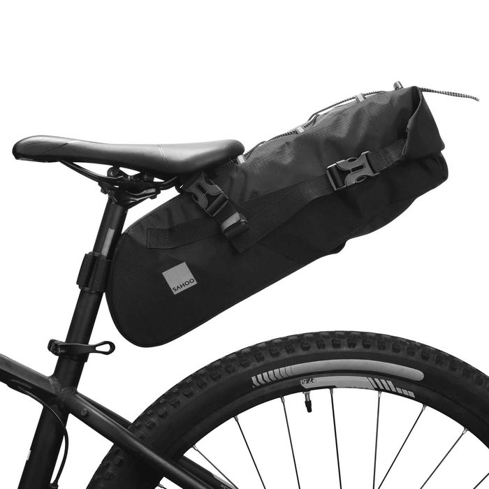 Велосипедная сумка под седло байкпакинг Roswheel Sahoo 11L, велосумка