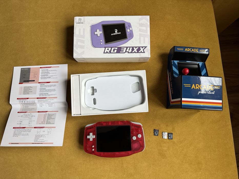 Konsola Anbernic RG34XX + mini automat