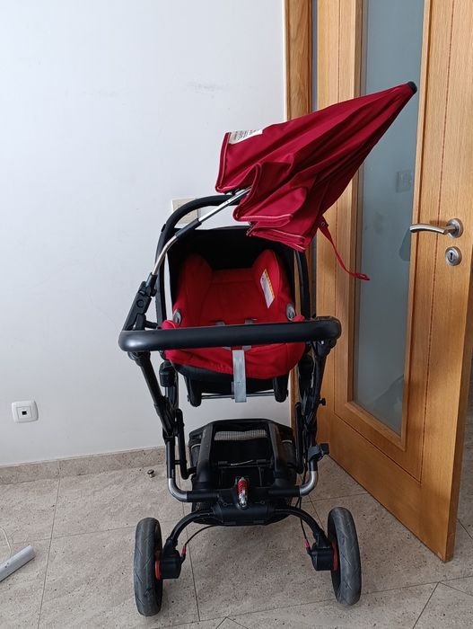 Carrinho Jané Rider + Cadeira Auto Jané Strata – Excelente estado