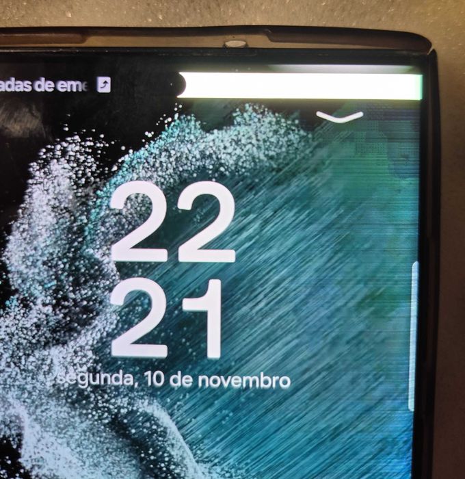 Samsung Galaxy S22 Ultra 5G 8Gb128Gb SM-S908B-DS problema écran
