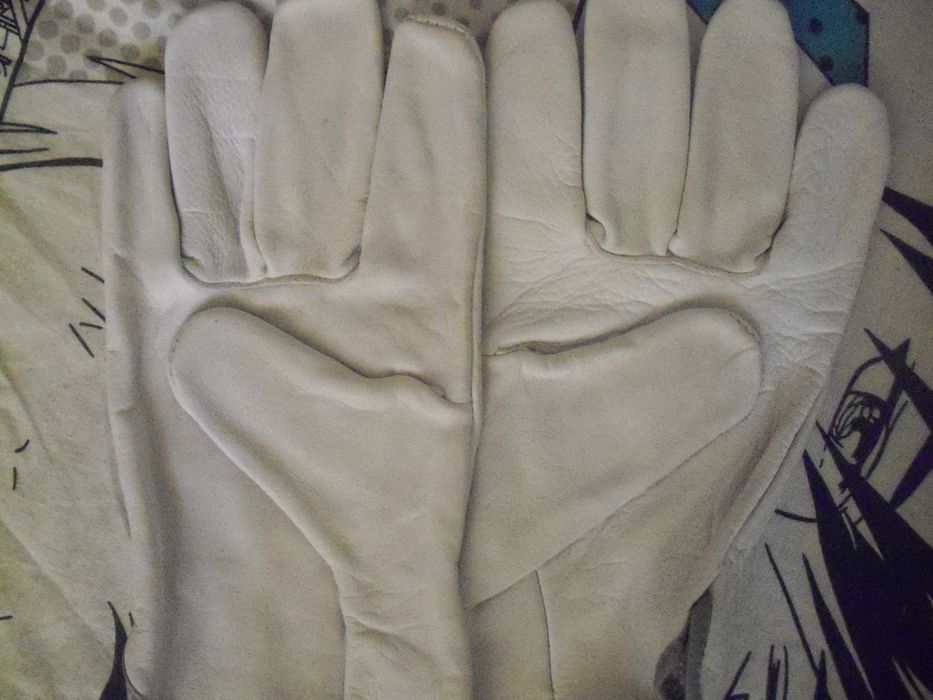 Перчатки рабочие из натуральной наппо-кожи