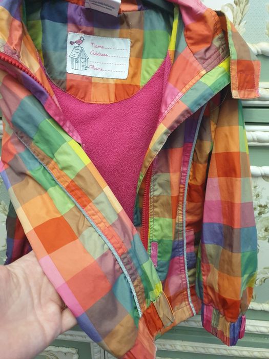 Яскрава куртка на весну topolino на підкладці