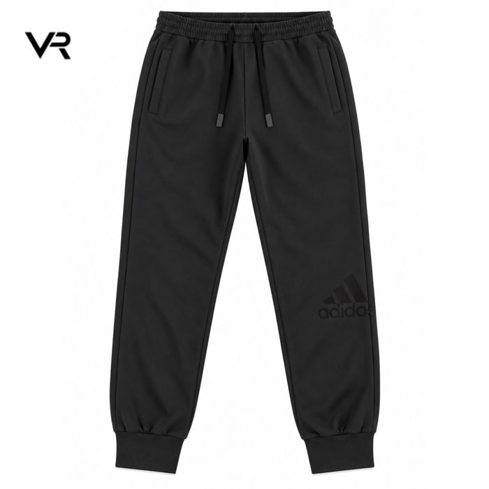 Чоловічі спортивні джогери Adidas молочного кольору, штани з кишенями на блискавці та манжетами