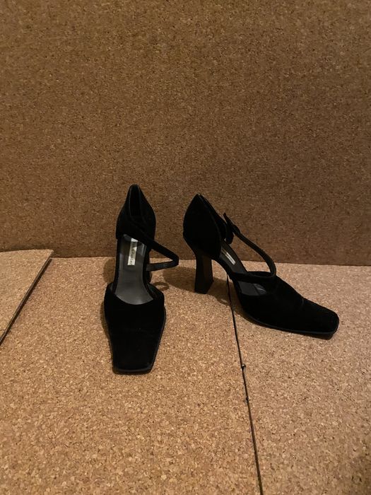 Botas de pele de marca