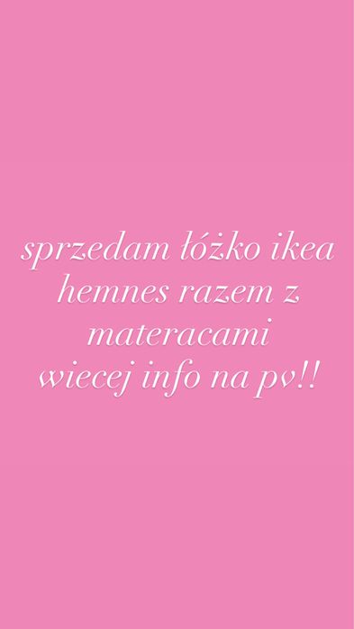 łóżko hemnes ikea !!