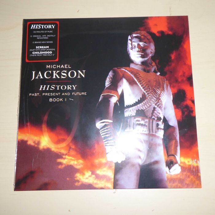 Michael Jackson - History past,present and future  book 1 / Winyl