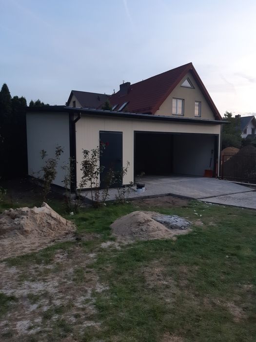 Garaż z płyty warstwowej48m2 Ocieplony/ CAŁA POLSKA