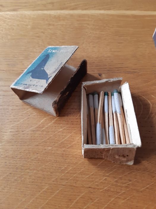 PRL, zapałki sztormowe, kolekcjonerskie