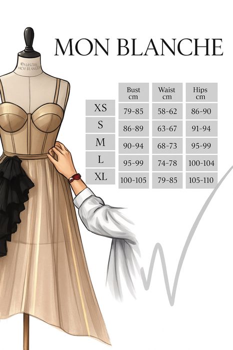 Сукня Mon Blanche, розмір М