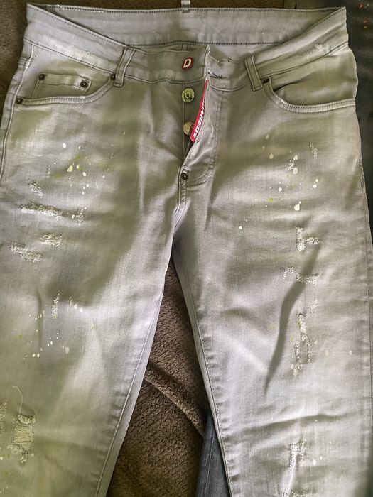 slim fit dsquared2 only blue