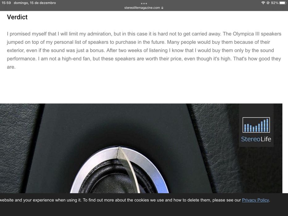 Sonus Faber Olimpica 3