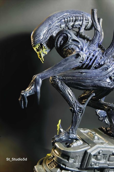 Figuras Colecionáveis Premium: Luffy, Alien, Zoro e Naruto (Pintura Manual)