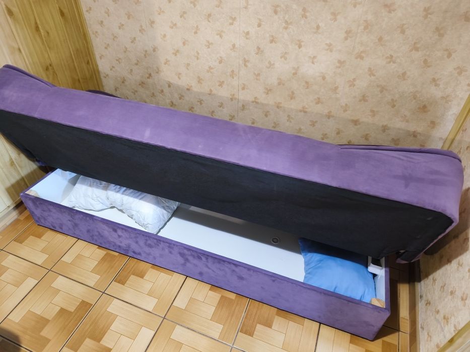 Elegancka wersalka welur