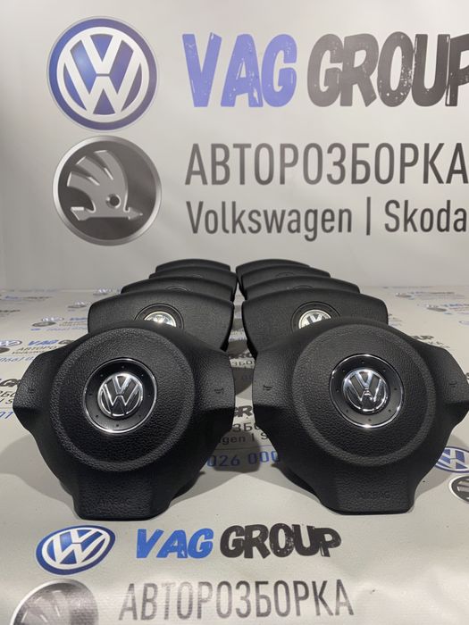 Подушка аірбег в руль Гольф 6+,гольф 6,Golf 6 plus,гольф плюс 5,гольф5