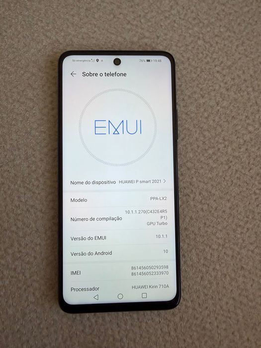 Telemóvel Huawei P Smart (2021)