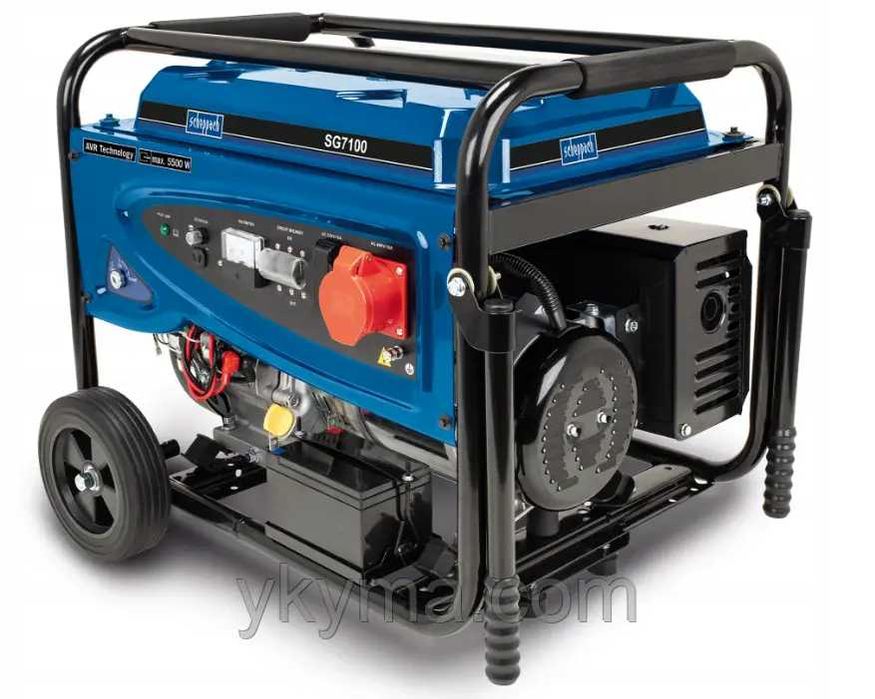 Генератор Газ-бензин,4 кВт електростартер, мідна обмотка RAPCO WX-3800