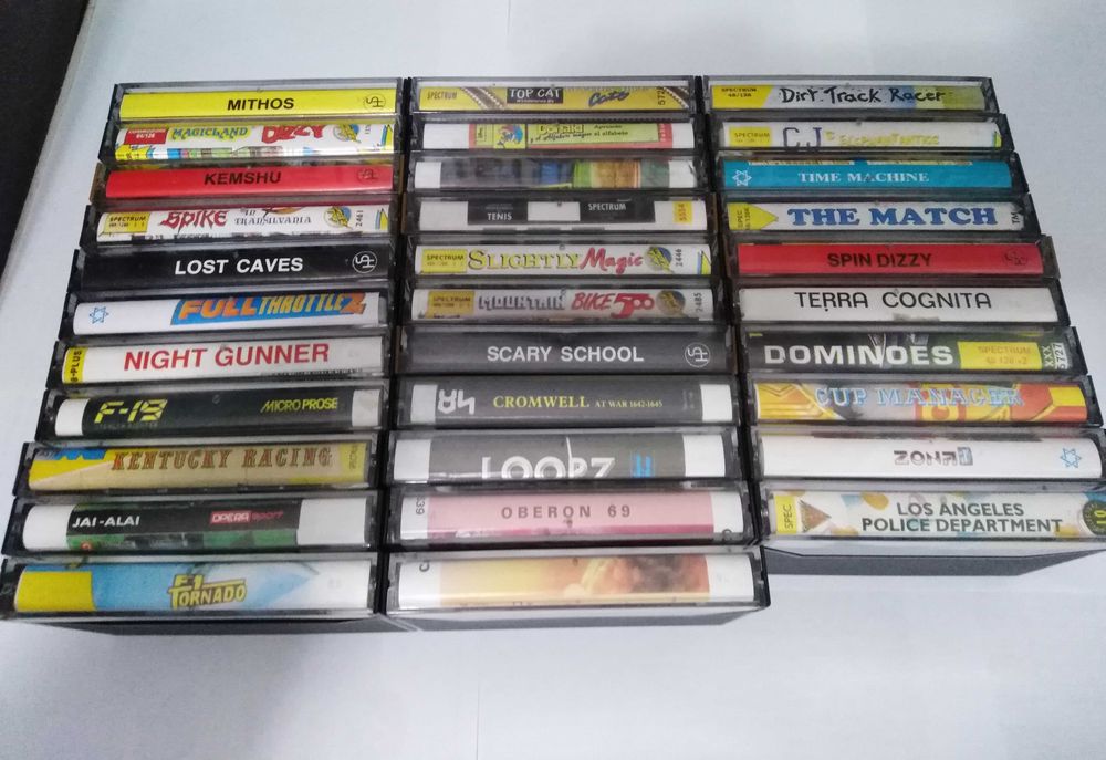 Jogos antigos para Spectrum Lote 1.