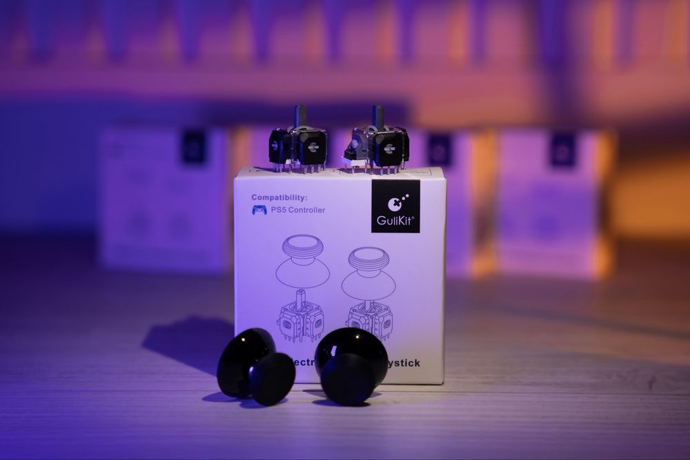 GuliKit топ 3D стіки на TMR для Dualsense, Xbox Controller, Dualshok 4