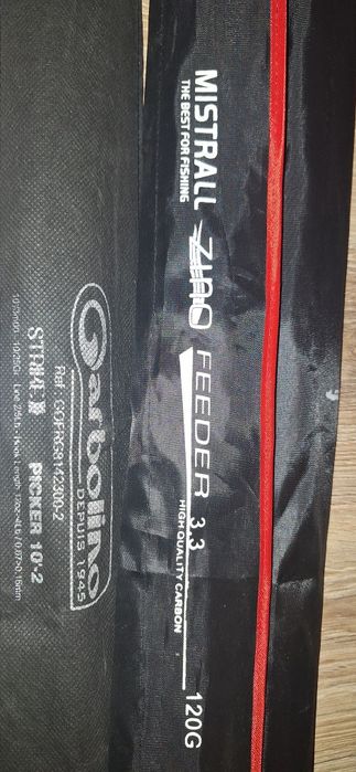 Wędki i kołowrotki - nowe, głównie Feedery