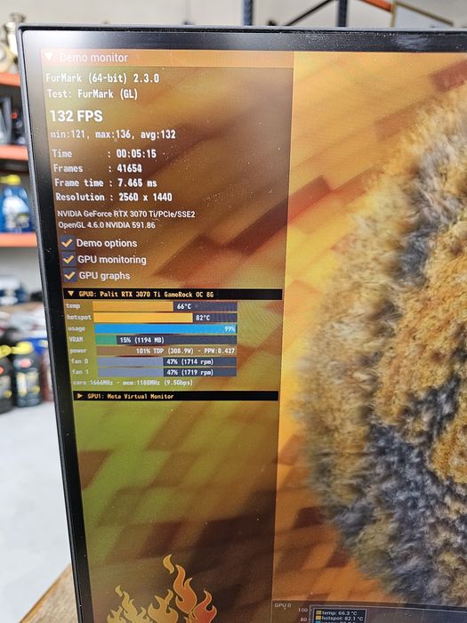 Ігровий комп'ютер: i9-9900KF / RTX 3070 Ti GameRock 8GB / 32GB ОЗУ / Монітор 144Hz