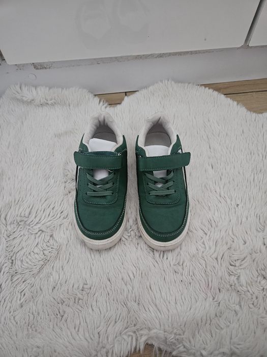 Buty na rzepy zielone 30 chłopiec