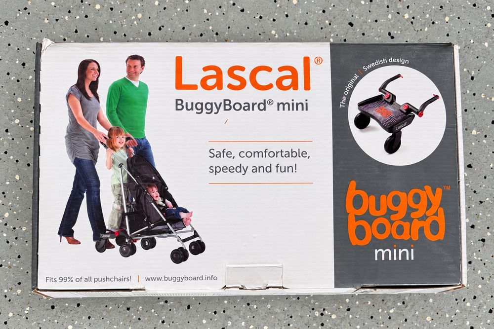 Lascal BuggyBoard Mini – dostawka do wózka, stan bardoz dobry, pudełko