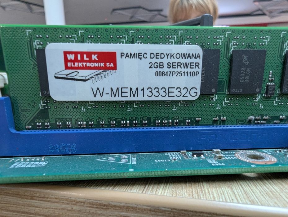 Serwer Xeon X3430 2.4 GHz 8gb S3420GP W-MEM1333E32G