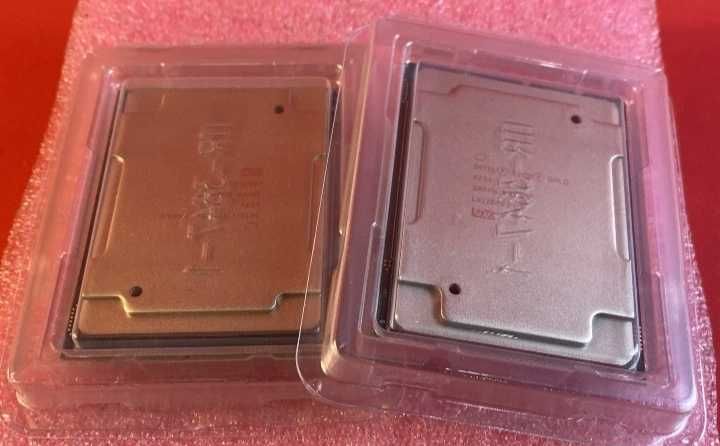 Процесори Intel Xeon Gold 6234 3.3GHz 8-ядер LGA3647 пара 2шт. сервер SRFPN