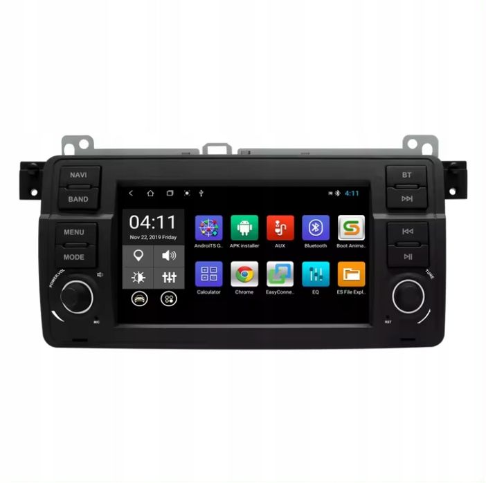 Radio Android BMW E46 / bezprzewodowy Carplay i Android Auto 6+128 GB