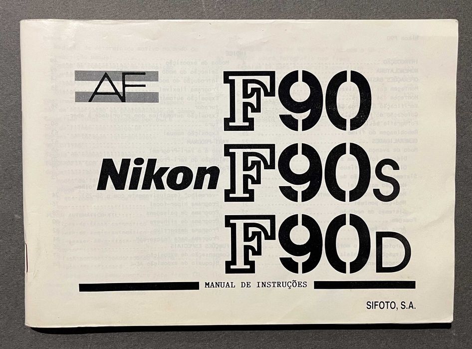 Manual Nikon F90