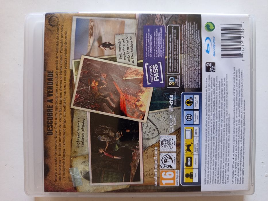 Jogo PS3 Uncharted - Drake's Deception