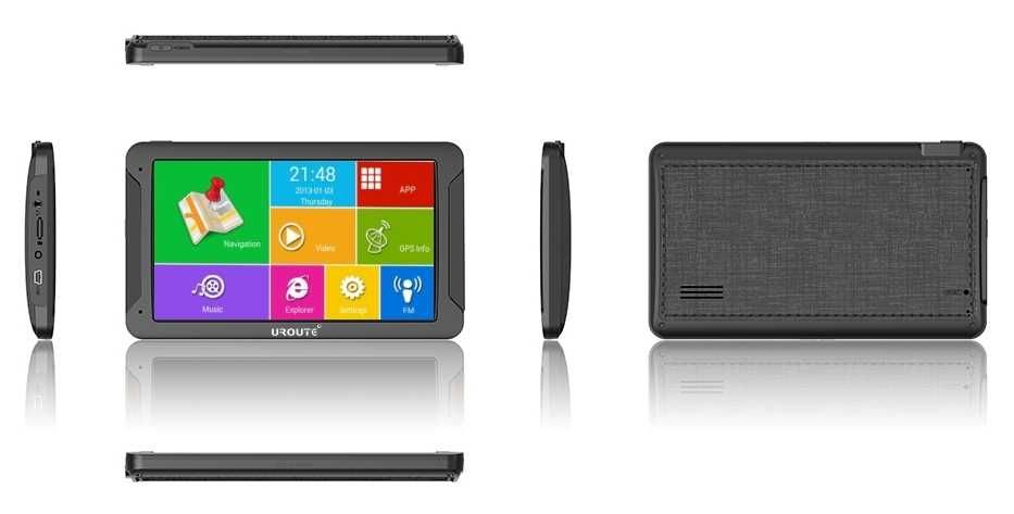 Nawigacja GPS 7" UROUTE 84F-55 Android iGO Truck Bluetooth WiFi TMC