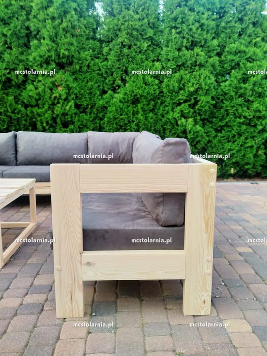 Komplet ogrodowy zestaw mebli ogrodowych hamak ogrodowy poduszki