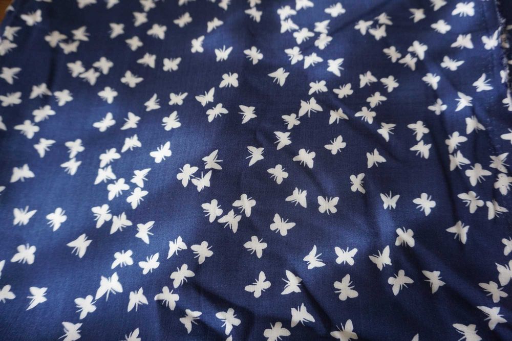 Ткань отрез ткани, шифон времен СССР, штапель (вискоза),