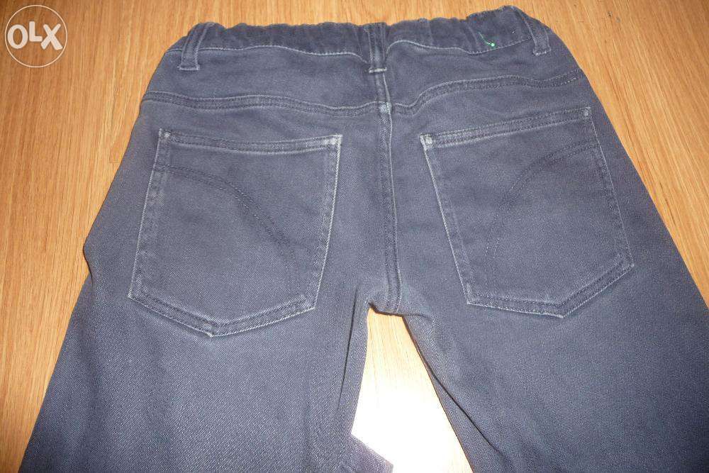 Calças benetton ganga azul escura- rapaz