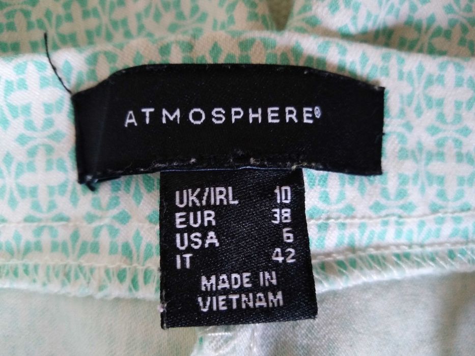 Calças Verdes e Brancas Atmosphere 38